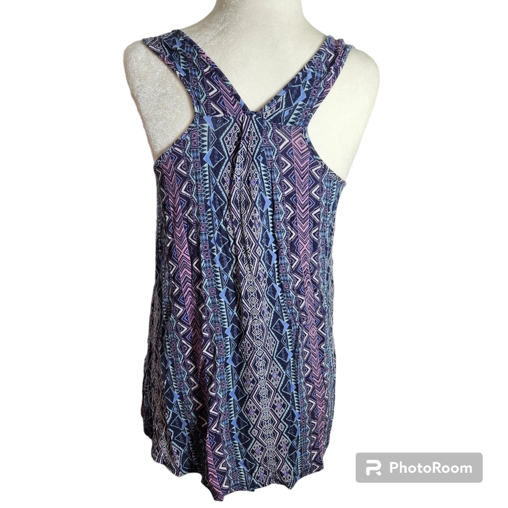 Pink Rose Multi Colored Tank - Picture 5 of 7